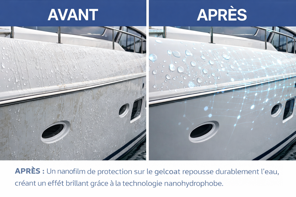 Nautic Clean 06 Shampoing nano cire Coatinium 1L