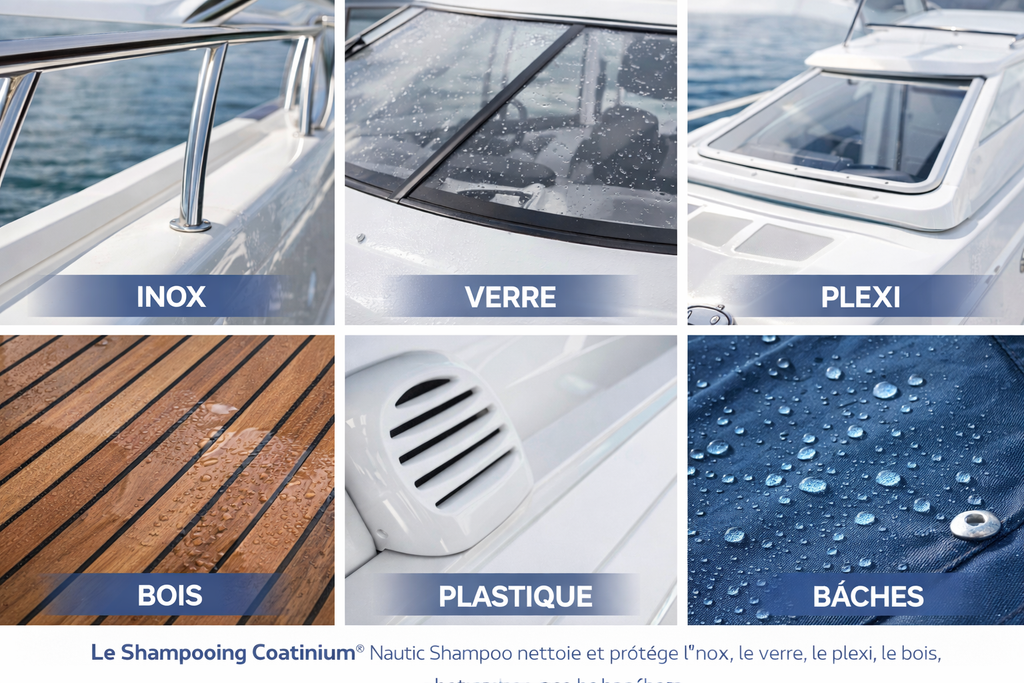 Nautic Clean 06 Shampoing nano cire Coatinium 1L