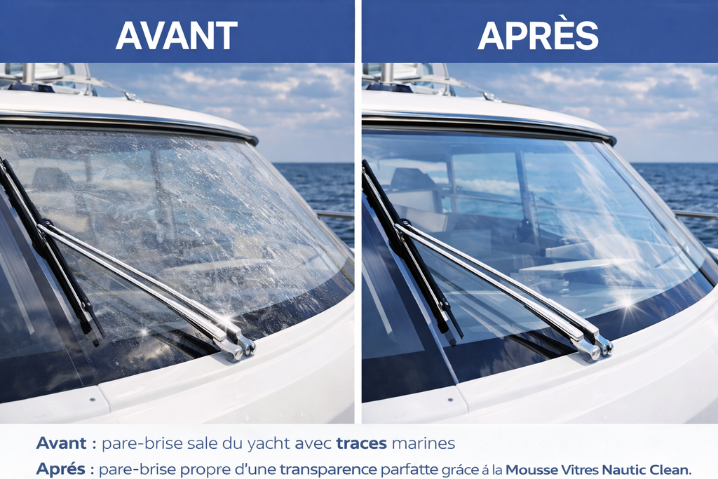 Nautic Clean 19 Nettoyant vitrage 500ML