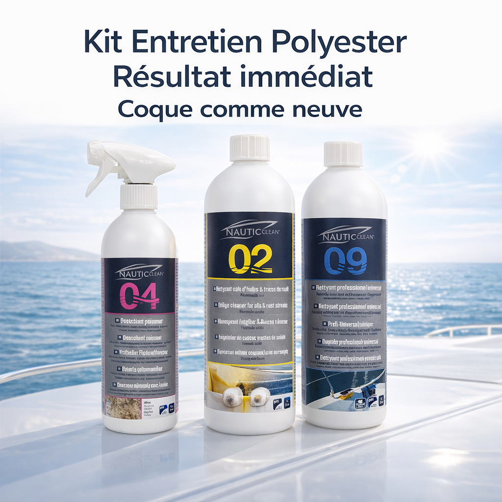 Kit Polyester Bateau – Résultat Professionnel