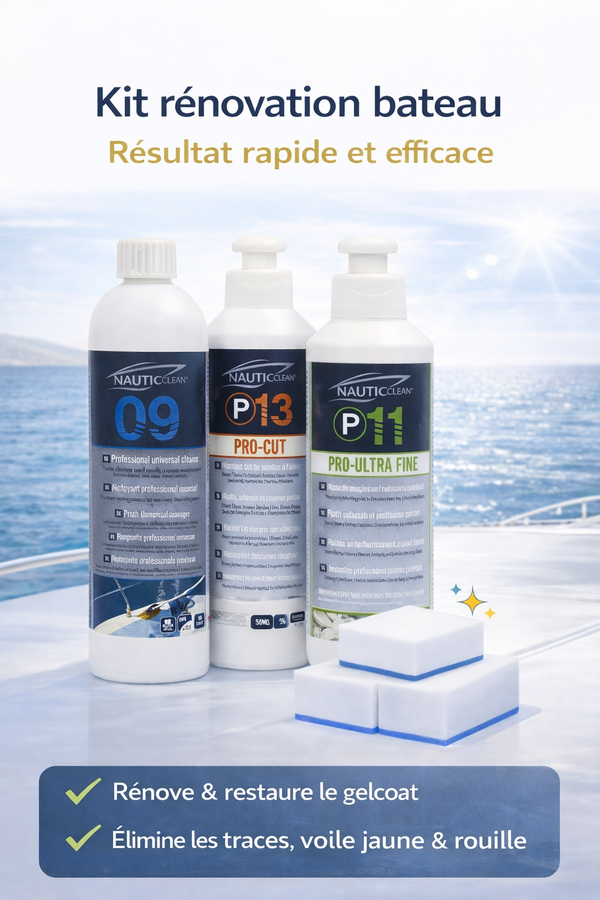 Kit Rénovation Bateau – Résultat Professionnel
