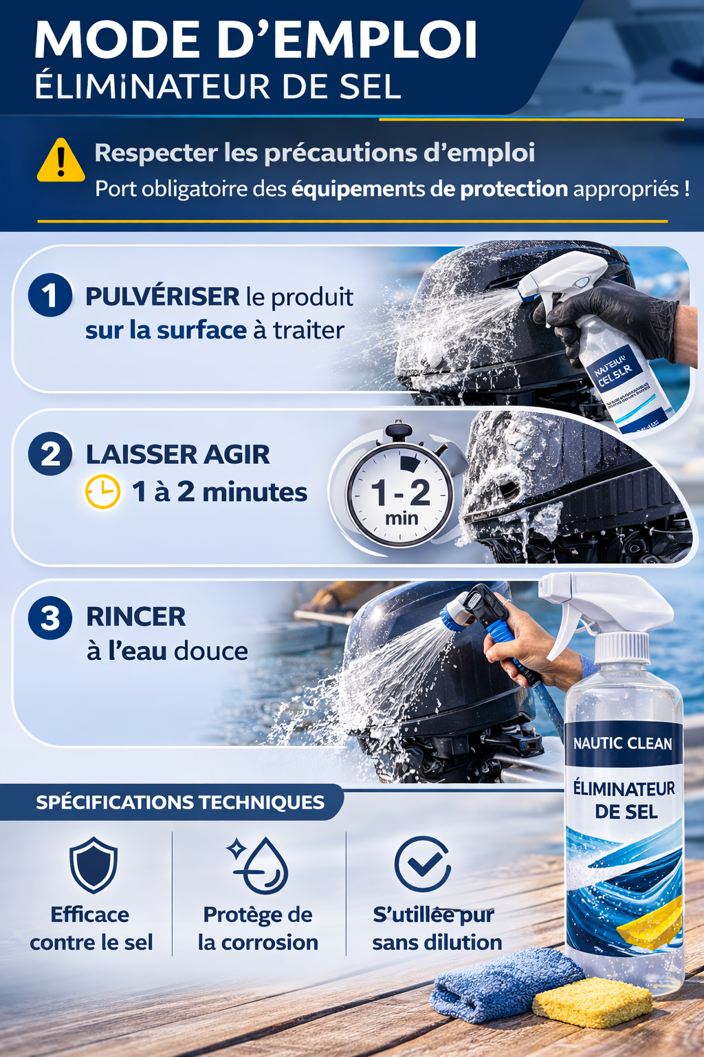 Nautic Clean 27 Anti-sel 1L