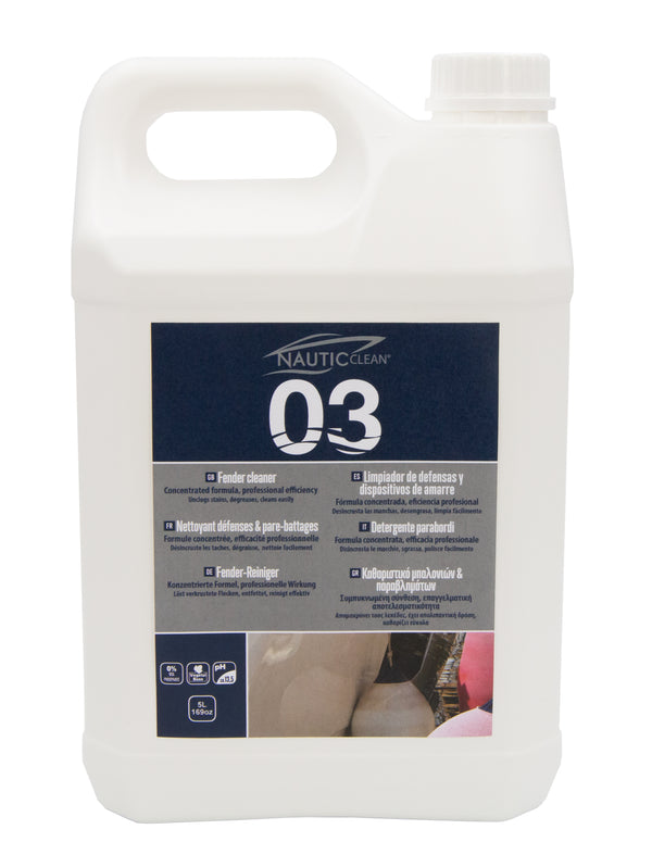 Nautic Clean 03 nettoyant défenses et pare battage 5L