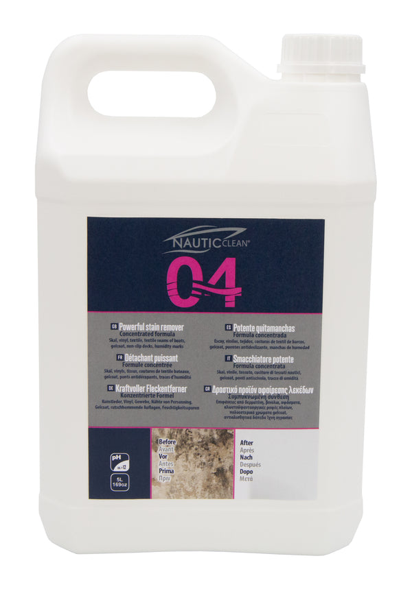 Nautic Clean 04 Nettoyant anti-moisissures 5L
