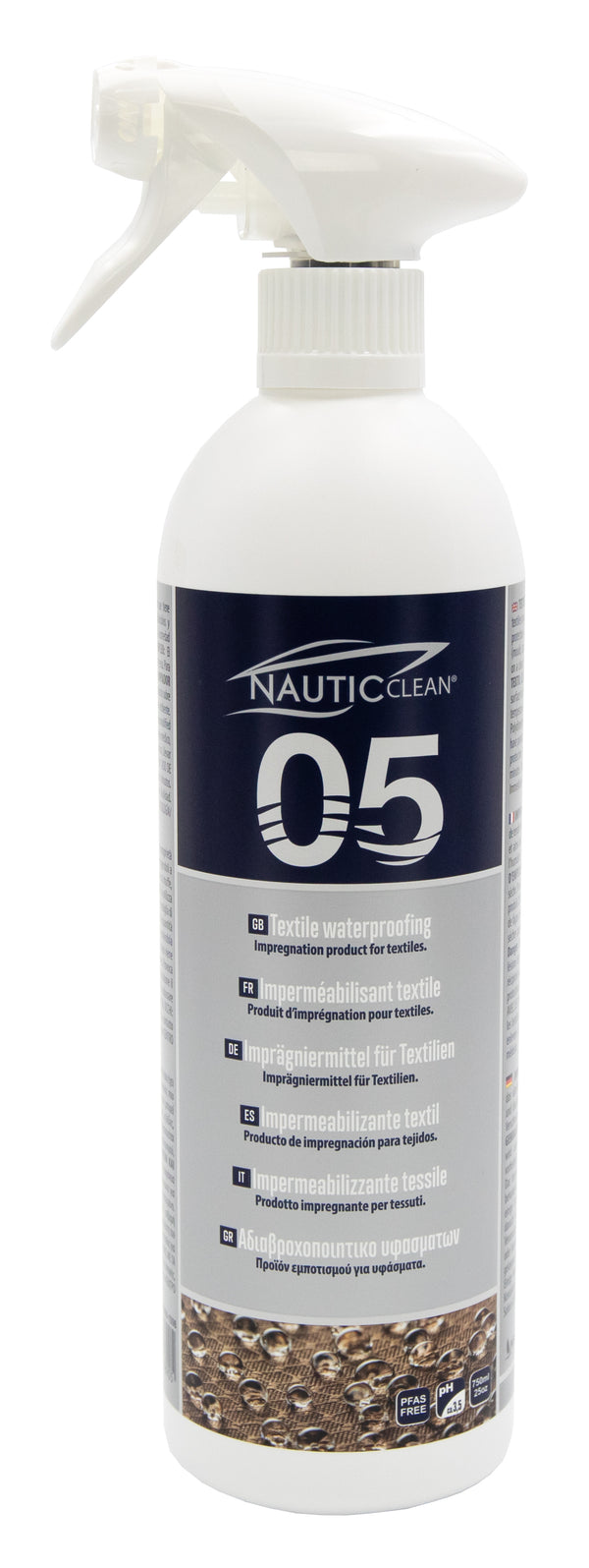 Nautic Clean 05 Imperméabilisant pour textiles 750 ml