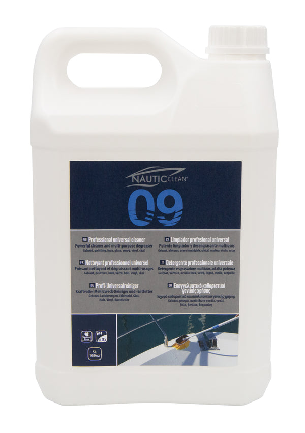 Nautic Clean 09 Nettoyant professionnel universel 5L