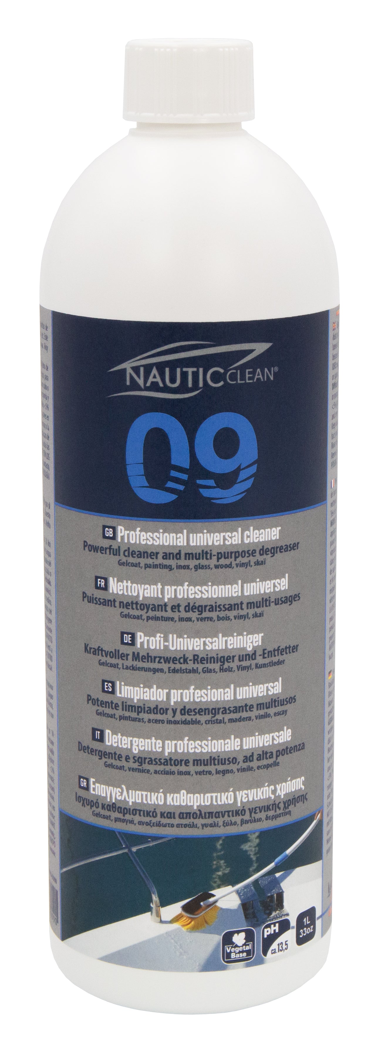 Nautic Clean 09 Nettoyant professionnel universel 1L