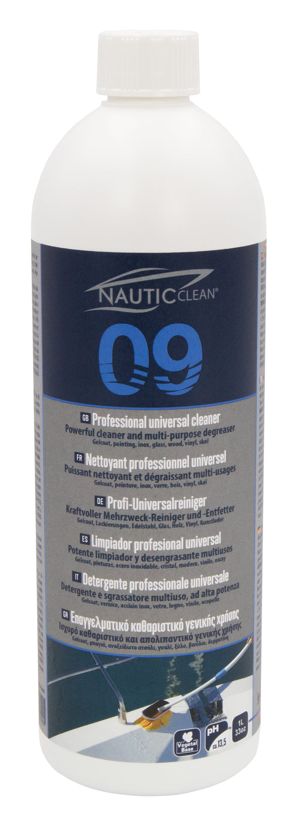 Nautic Clean 09 Nettoyant professionnel universel 1L