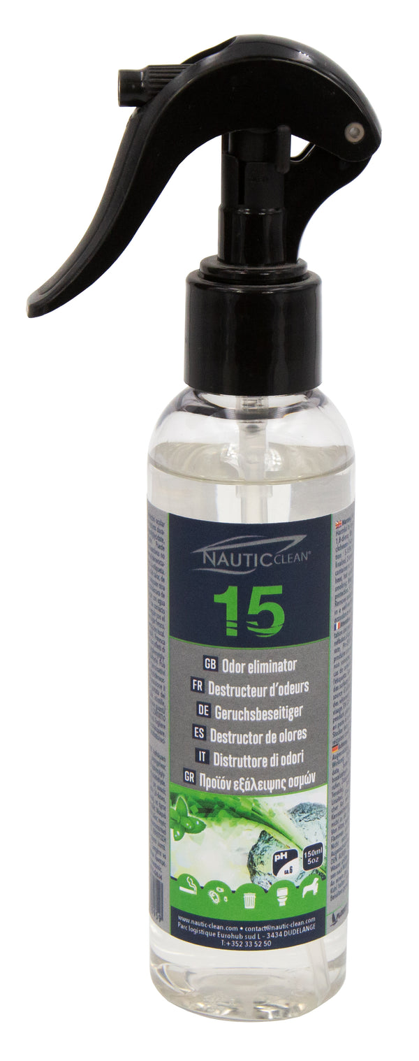 Nautic Clean 15 Destructeur d'odeur 150ML