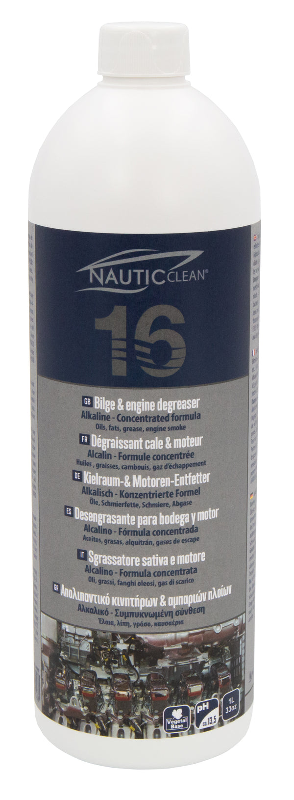 Nautic Clean 16 dégraissant cale et moteur 1 L