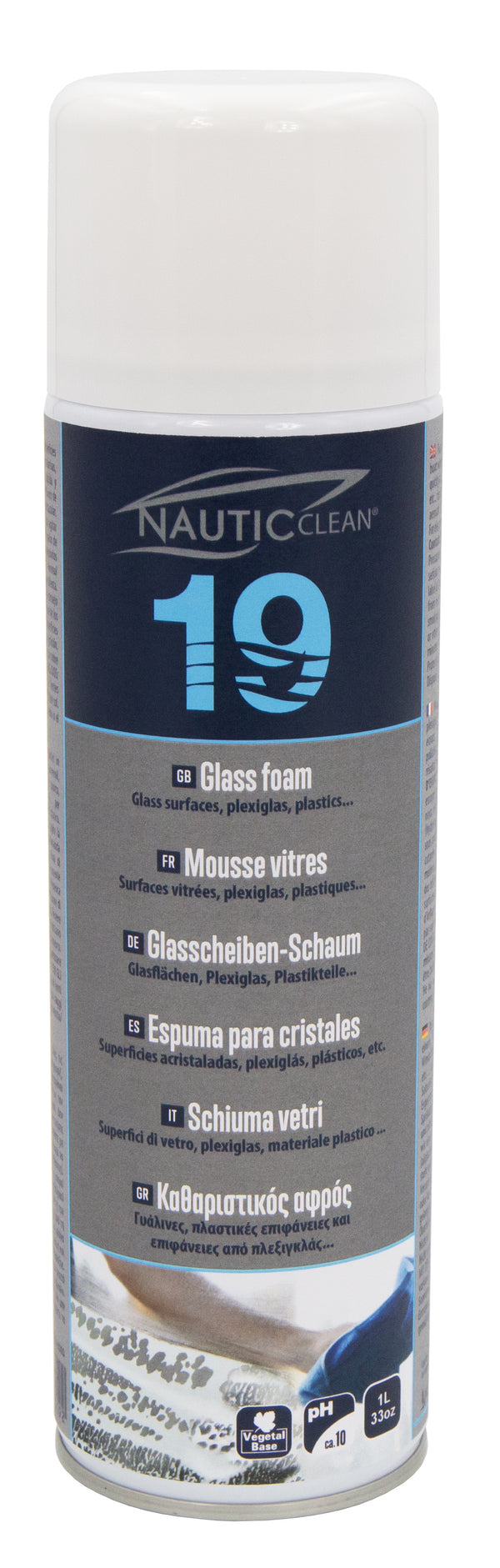 Nautic Clean 19 Nettoyant vitrage 500ML
