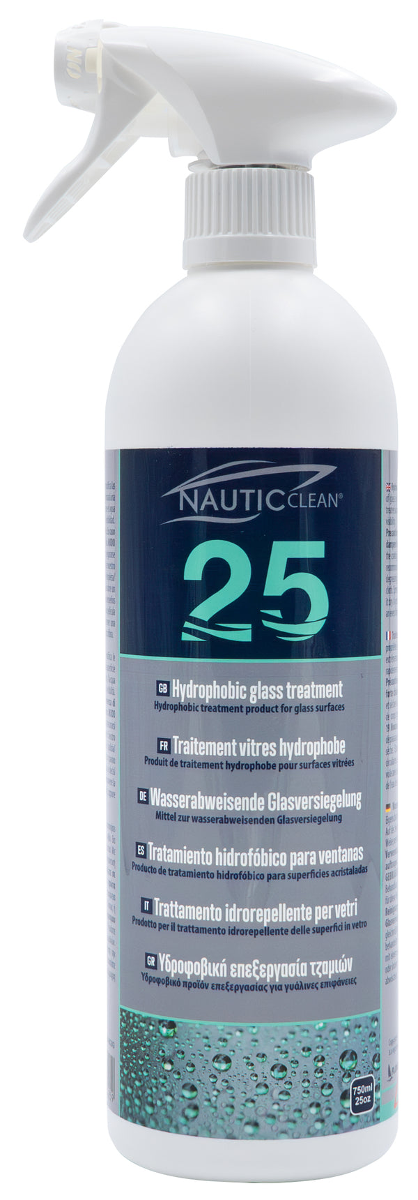 Nautic Clean 25 traitement hydrophobe pour vitrage 750ML