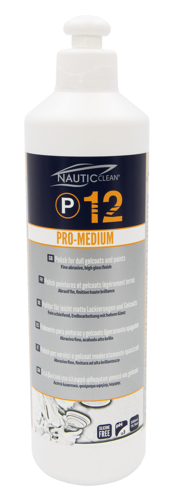 Nautic Clean 12 Polish pro médium 500ML
