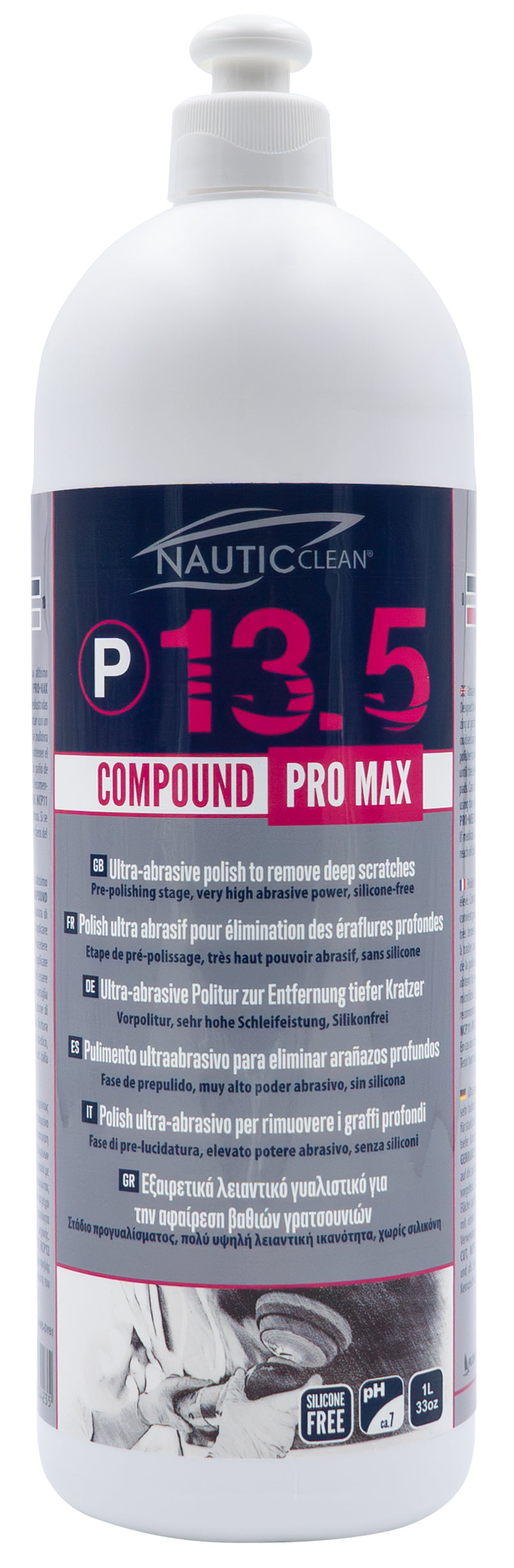 Nautic Clean 13.5 compound pro max 1L
