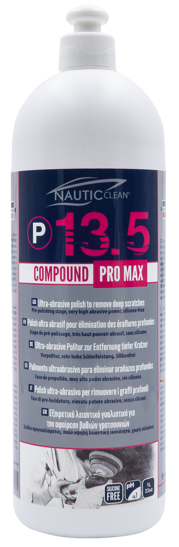 Nautic Clean 13.5 compound pro max 1L