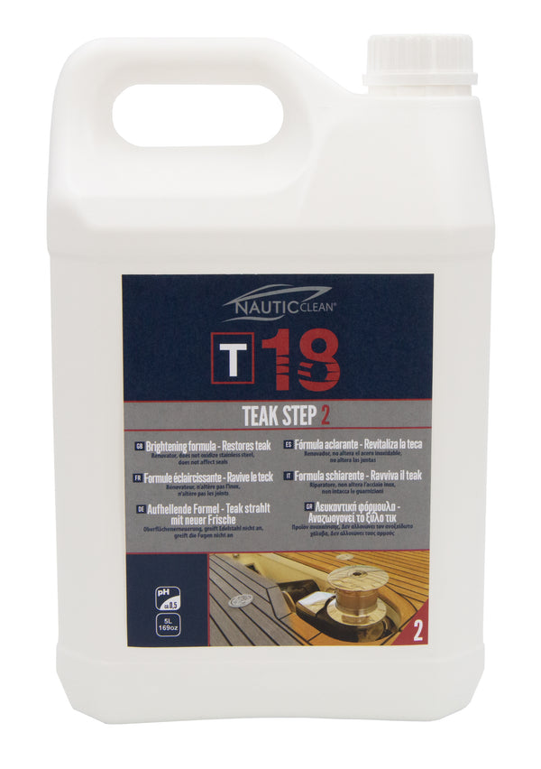 Nautic Clean 18 Rénovateur teck 5L