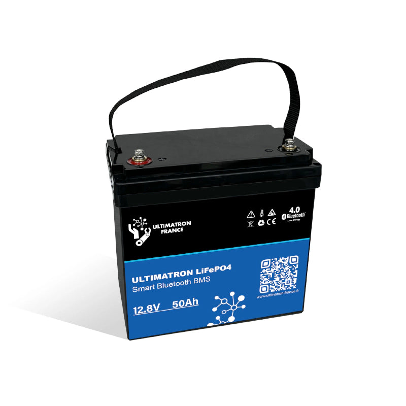 Batterie Lithium 12.8V 50Ah LiFePO4 Ultimatron