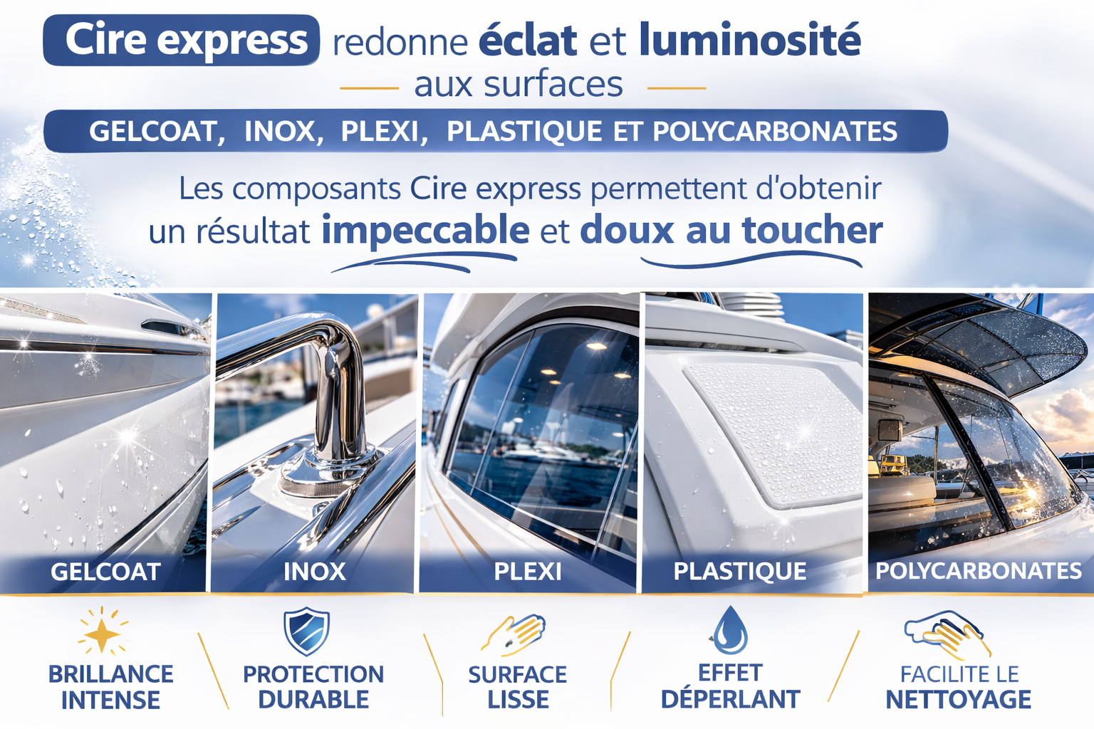 Nautic Clean 10 Express wax 1L